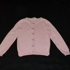 Girls H&M Fine-knit Cardigan Size 4-6